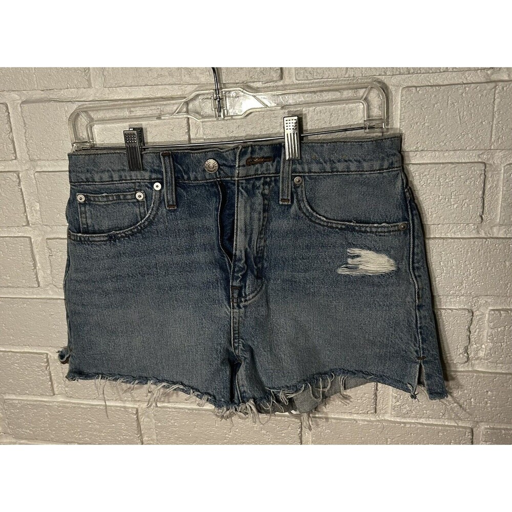 Madewell Jean Shorts Cutoff Distressed Size 26
